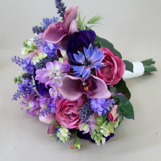 Purple wedding best sale flowers